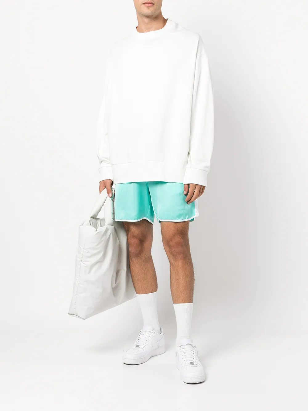 BLUE SKY INN Shorts aus Seide mit Stretchbund | Sportshorts | Image 2