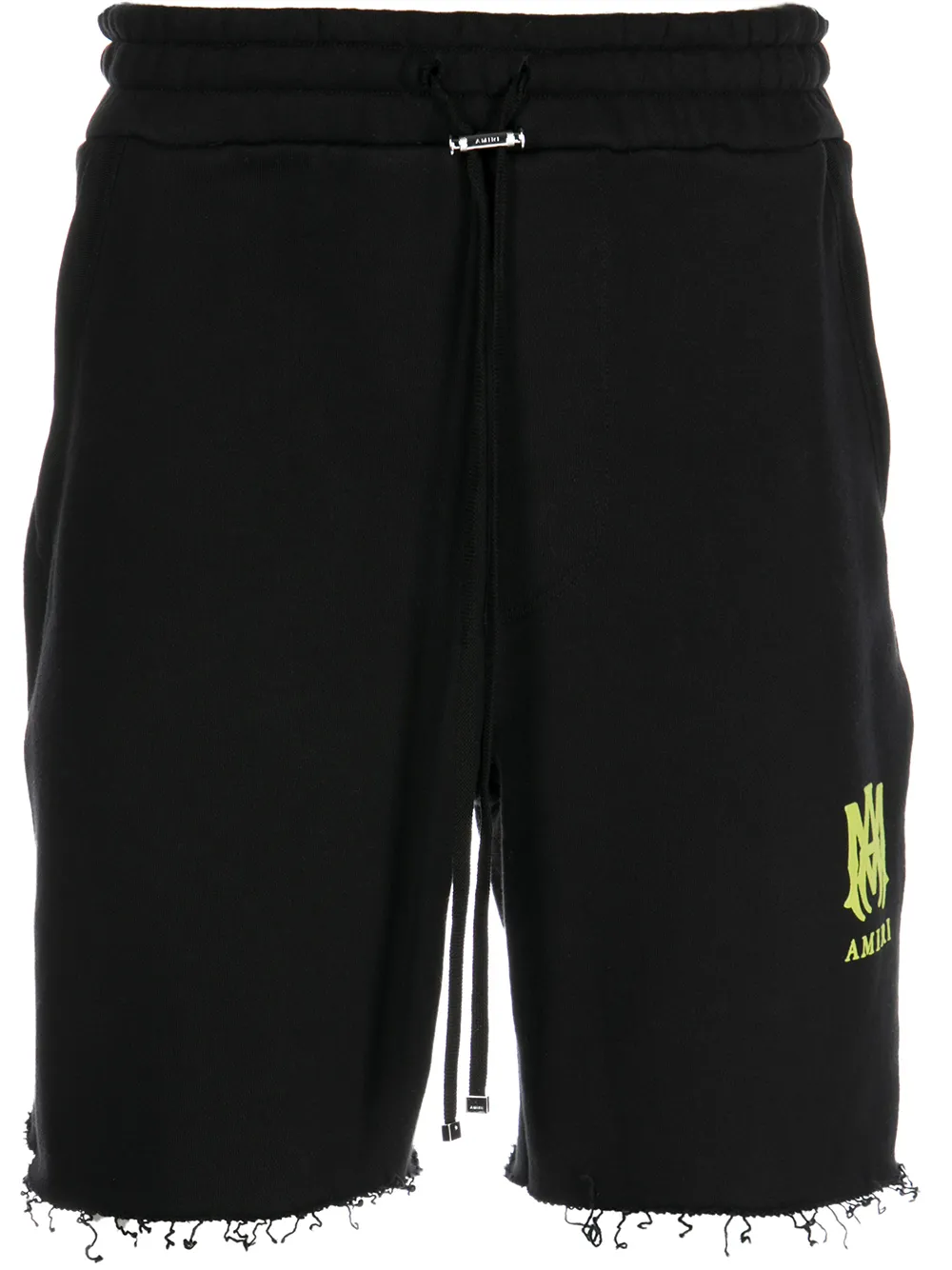 

AMIRI shorts deportivo con logo MA - Negro