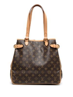 Women Pre-Owned Louis Vuitton Monogram Vertical Soft Trunk Canvas Brown  Shoulder Bag 