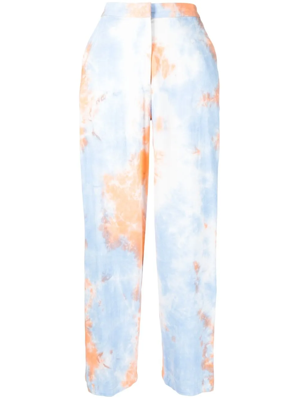 

Bambah pantalones anchos con motivo tie-dye - Multicolor