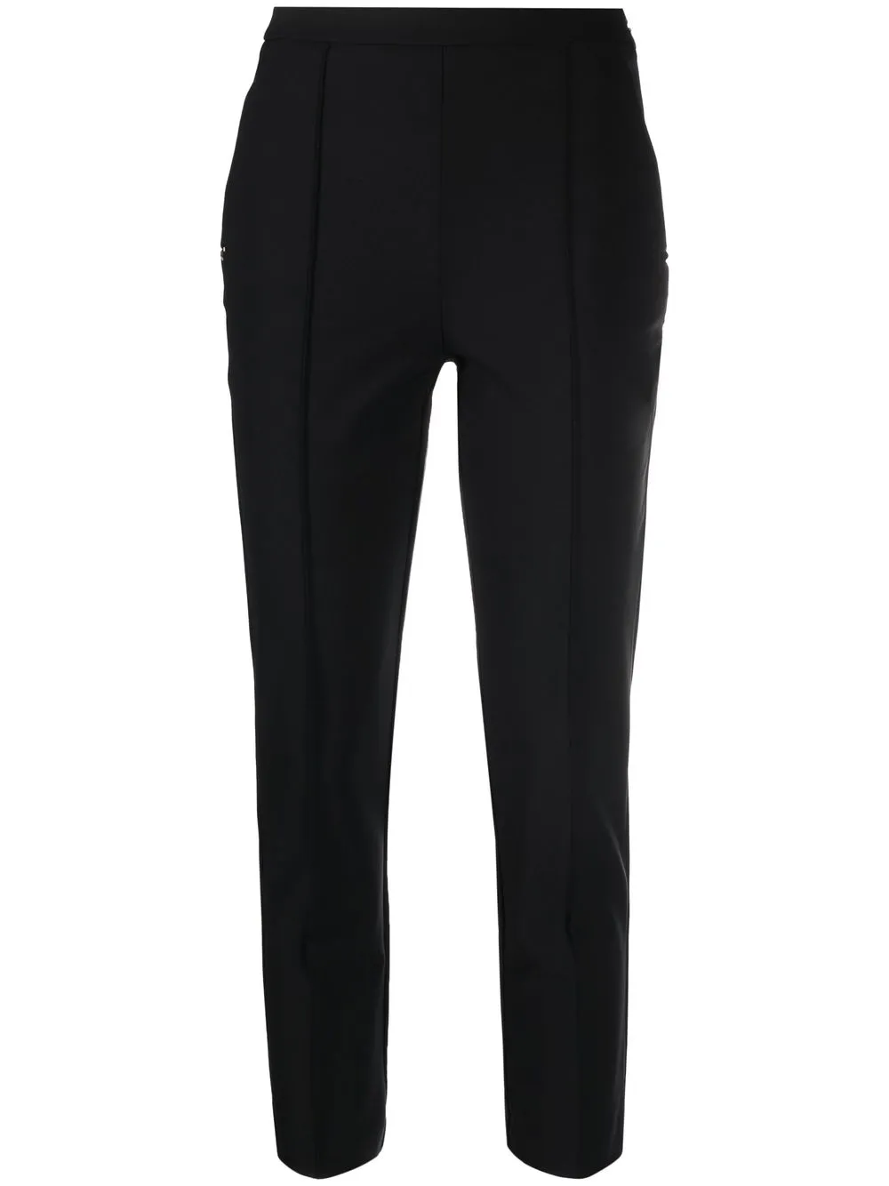 

Elisabetta Franchi pantalones capri con apliques - Negro