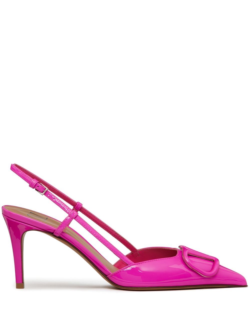 

Valentino Garavani VLogo Signature 80mm slingback pumps - Pink