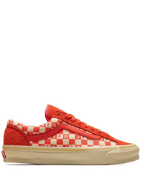 hype Vans x Joe Freshgoods OG Style 36 LX "Honeymoon Stage Red" sneakers 