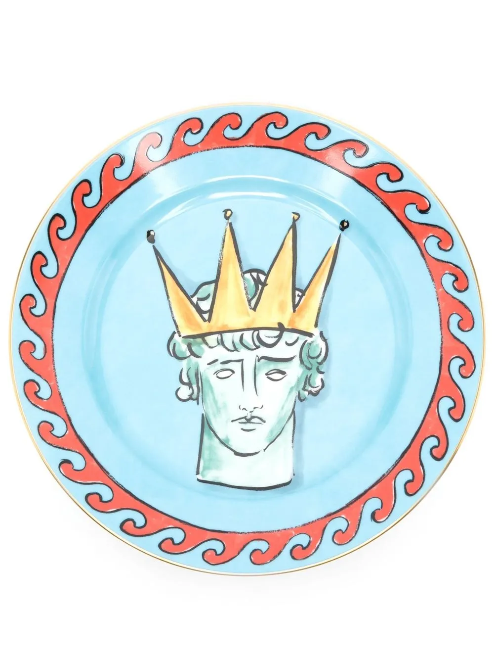 

GINORI 1735 Viaggio Di Nettuno 28cm dinner plate - Blue