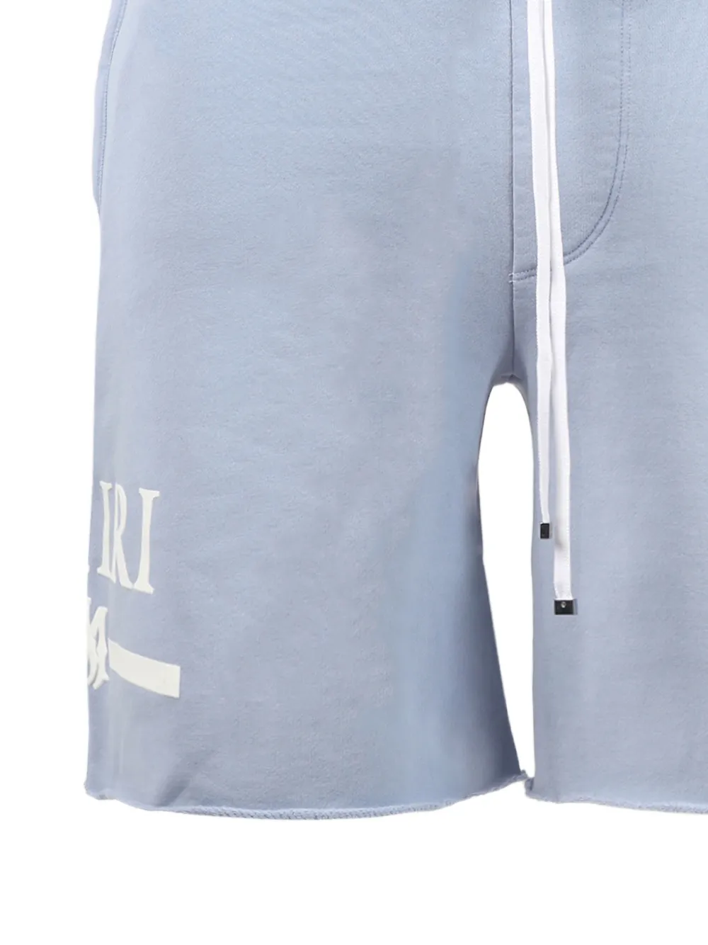 AMIRI Shorts met trekkoord en logo Blauw