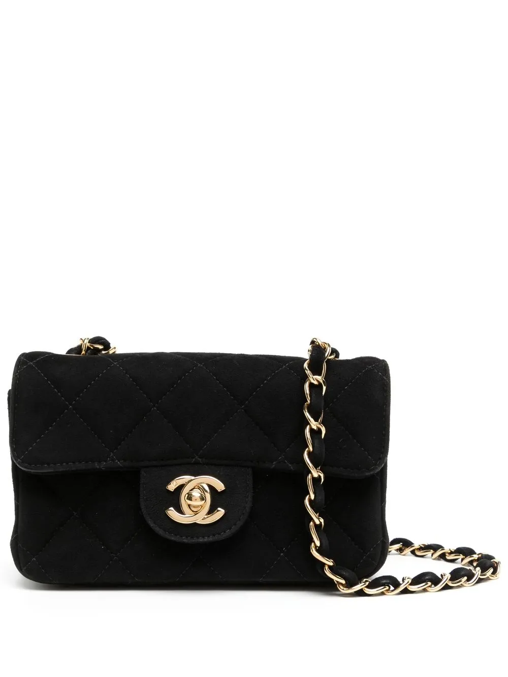 

Chanel Pre-Owned bolsa de hombro Classic Flap mini 2000 - Negro