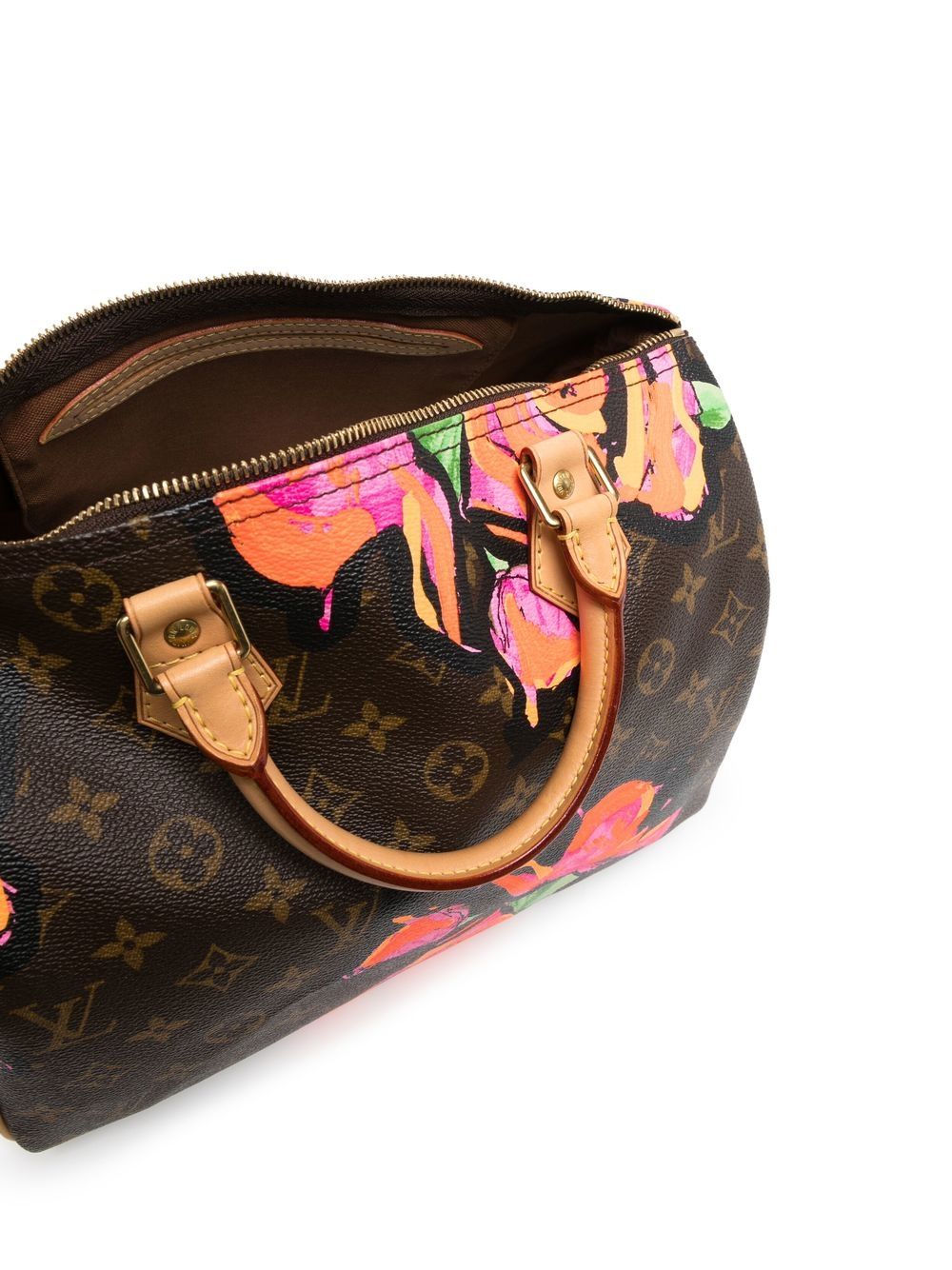 Louis Vuitton X Takashi Murakami 2008 Pre-Owned Limited Edition Speedy 35  Bag - Green for Women