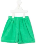 Little Bambah high-waisted Terry shorts - Green
