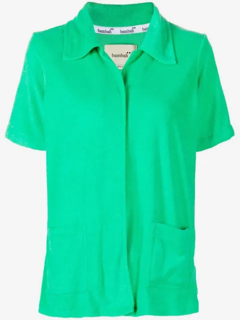 Bambah camisa con efecto de toalla 