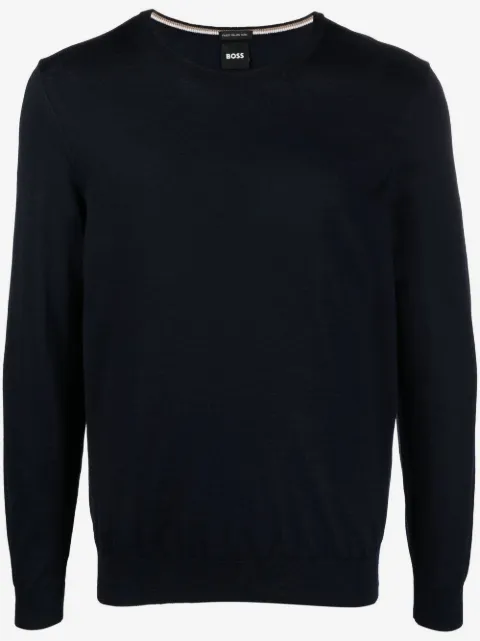 BOSS crew neck pullover sweater