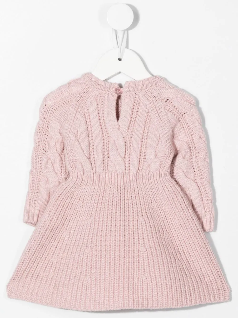 Emporio Armani Kids Jurk met flared rok - Roze