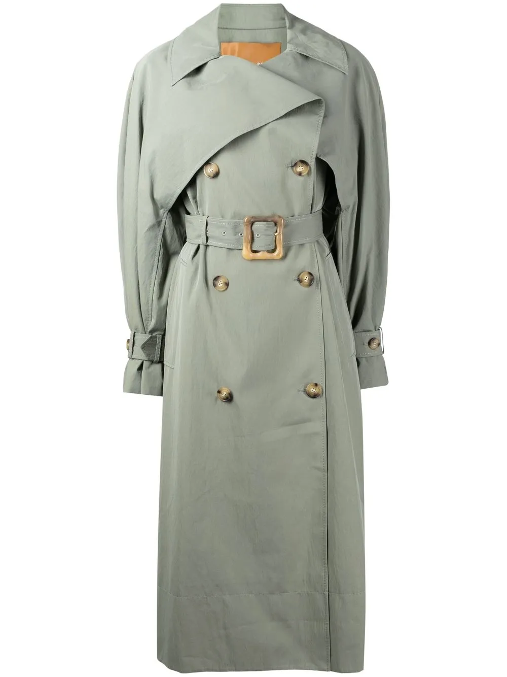 Image 1 of Rejina Pyo double-breasted belted trench coat