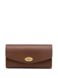 Mulberry grained-leather twist-lock purse - Brown