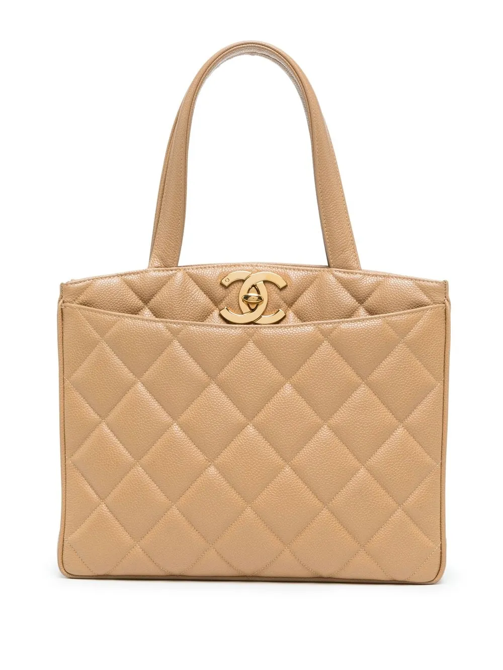 

CHANEL Pre-Owned tote CC Turn-Lock 1995 - Marrón