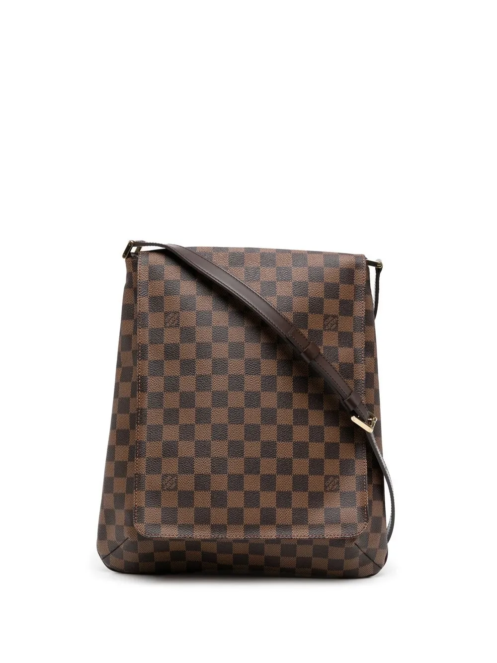 

Louis Vuitton bolsa de hombro Damier Ebène Musette Tango 2003 pre-owned - Marrón