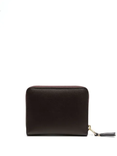 Comme Des Garçons Wallet zip-up leather wallet