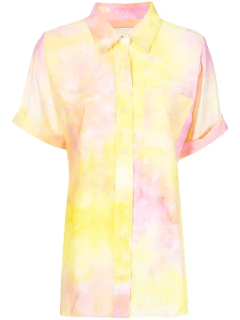 Bambah T-Shirt mit Batikmuster