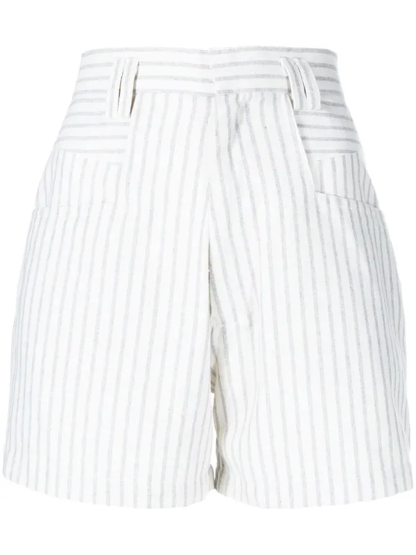 Pinstripe high outlet waisted shorts