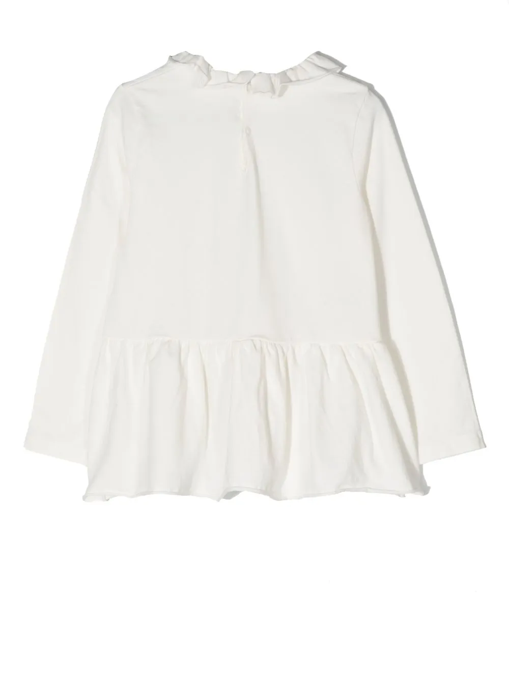 Il Gufo peplum-hem ruffle-collar blouse | Girls Blouses | Image 2