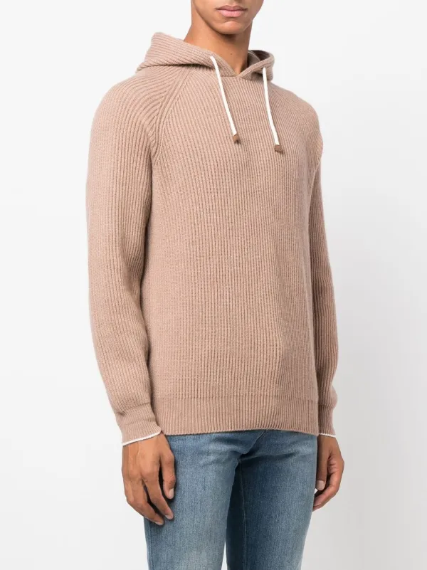 Brunello Cucinelli Cashmere Ribbed Hoodie | Neutrals | FARFETCH Brunello Cucinelli Cashmere Ribbed Hoodie | Neutrals | FARFETCH