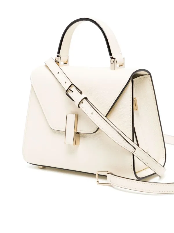 Valextra Micro Iside Crossbody Bag | White | FARFETCH