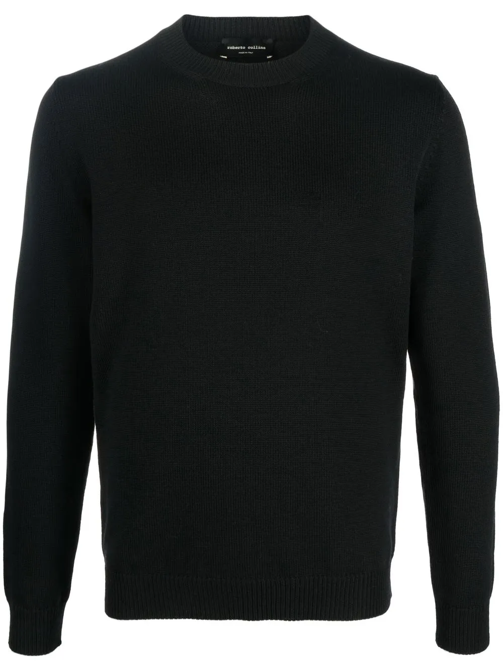 

Roberto Collina crew-neck merino wool jumper - Black