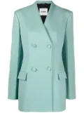 Jil Sander double-breasted blazer - Blue