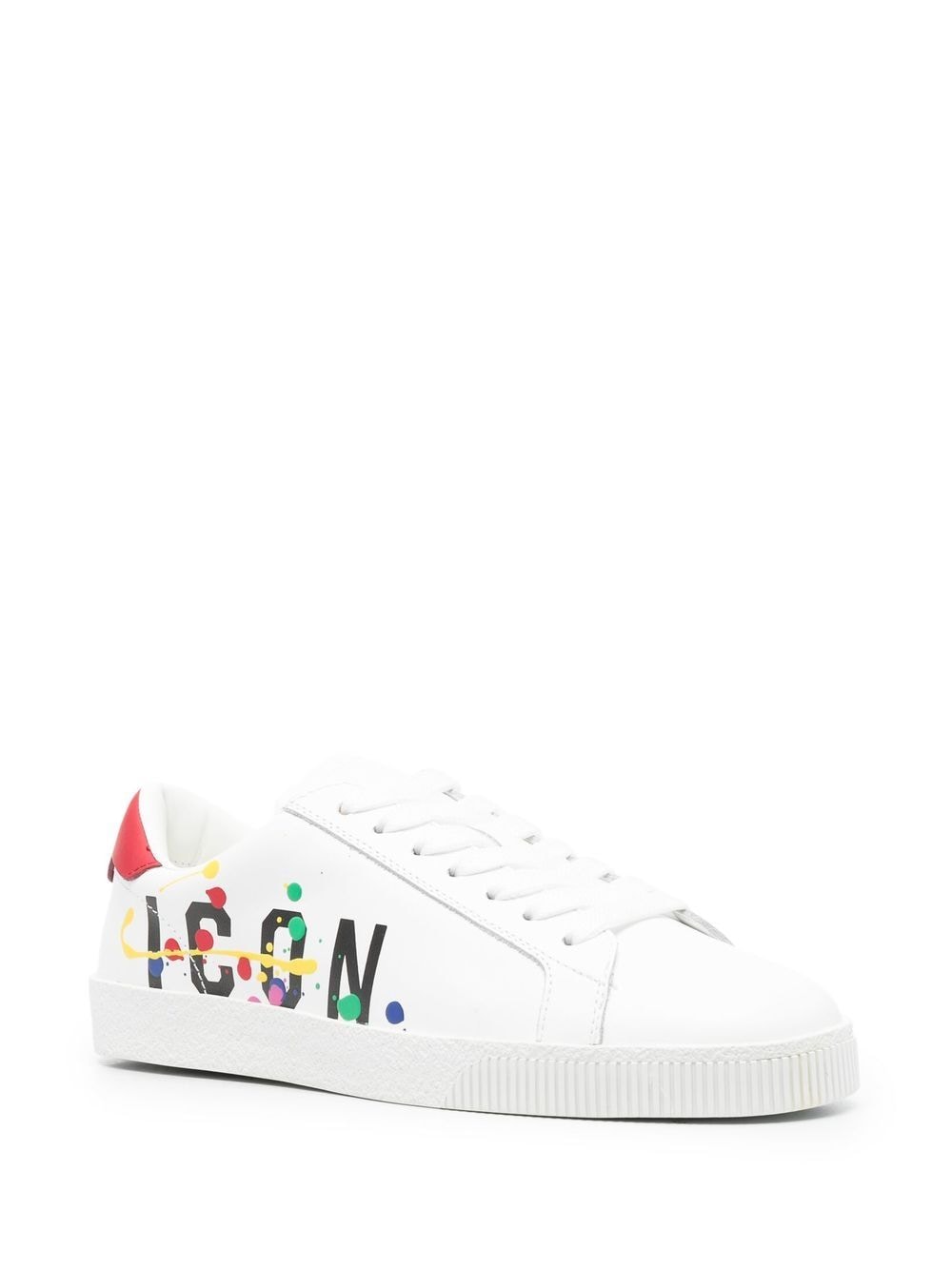 Dsquared2 Low-top sneakers met print - Wit