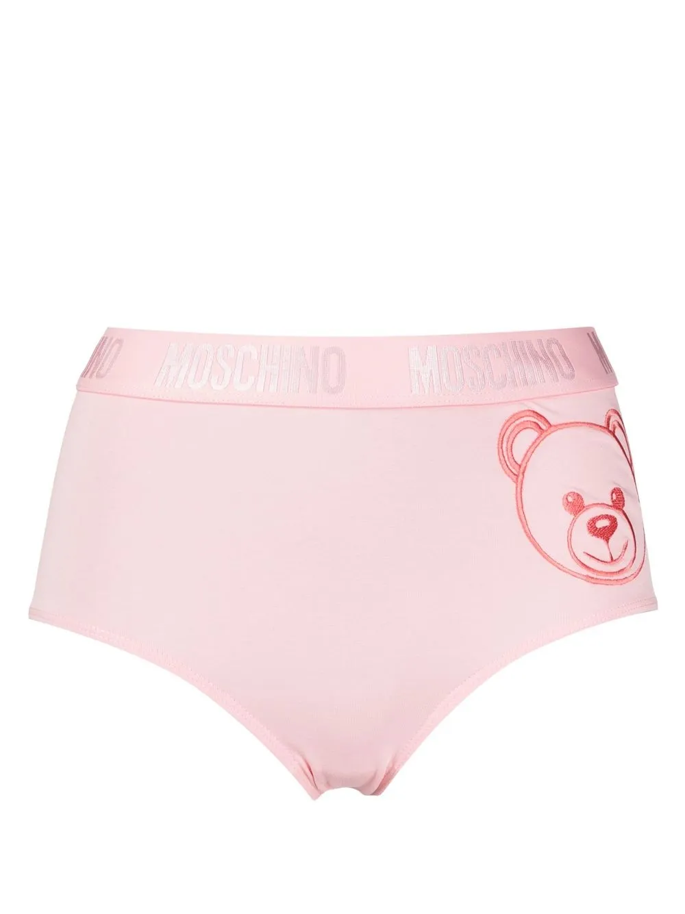 

Moschino ropa interior con motivo Teddy Bear - Rosado