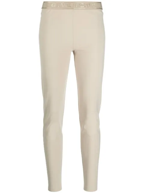 Givenchy logo-print stretch leggings