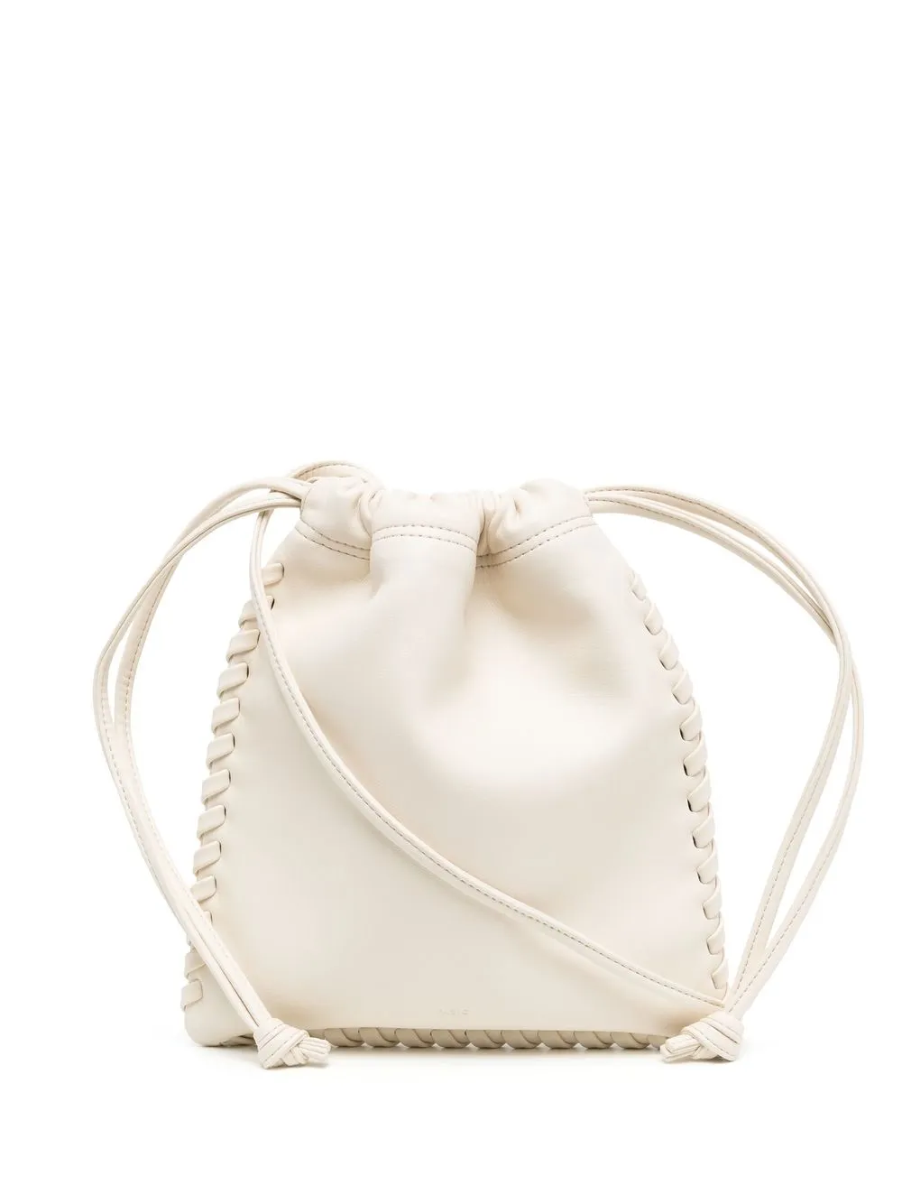 

Vasic bolsa crossbody con cordones - Blanco