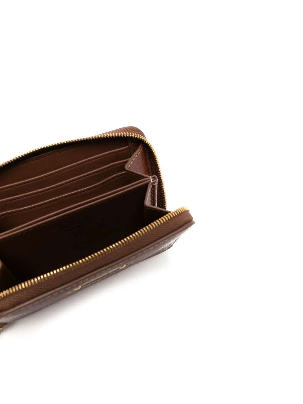  Mulberry Portemonnaie Mit Logo Schild   Braun 