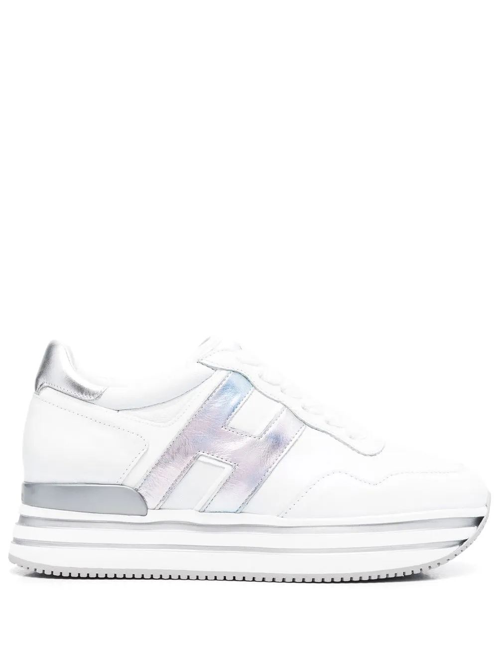 

Hogan H483 flatform low-top sneakers - White