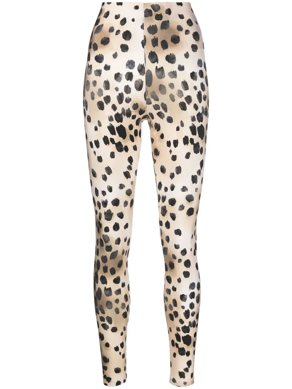 

THE ANDAMANE leggins con animal print - Neutro