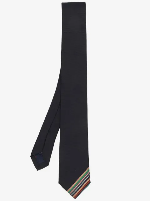 Paul Smith Seidenkrawatte mit Streifendetail