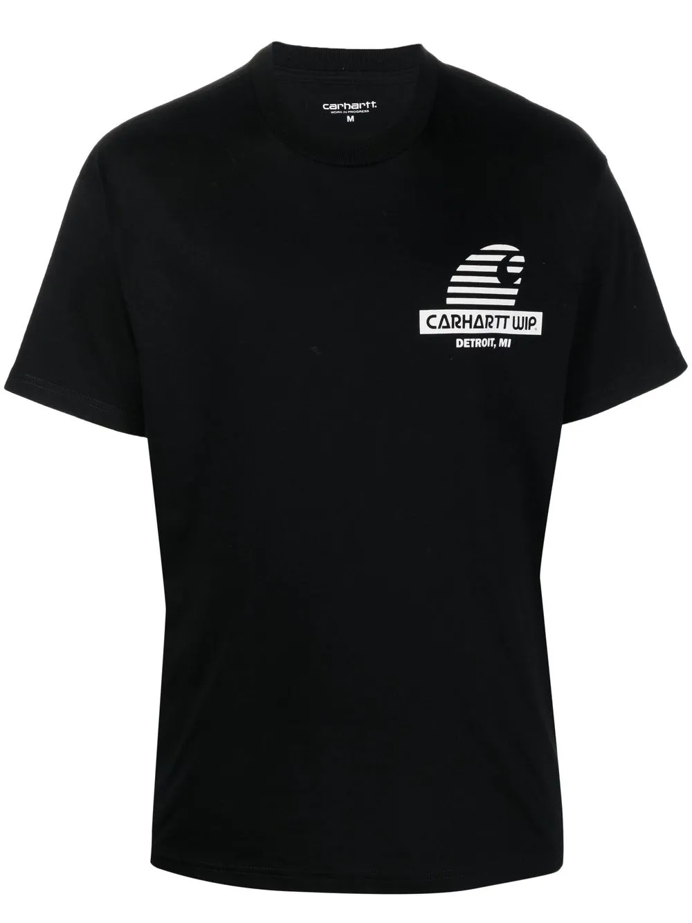 

Carhartt WIP playera con logo estampado - Negro