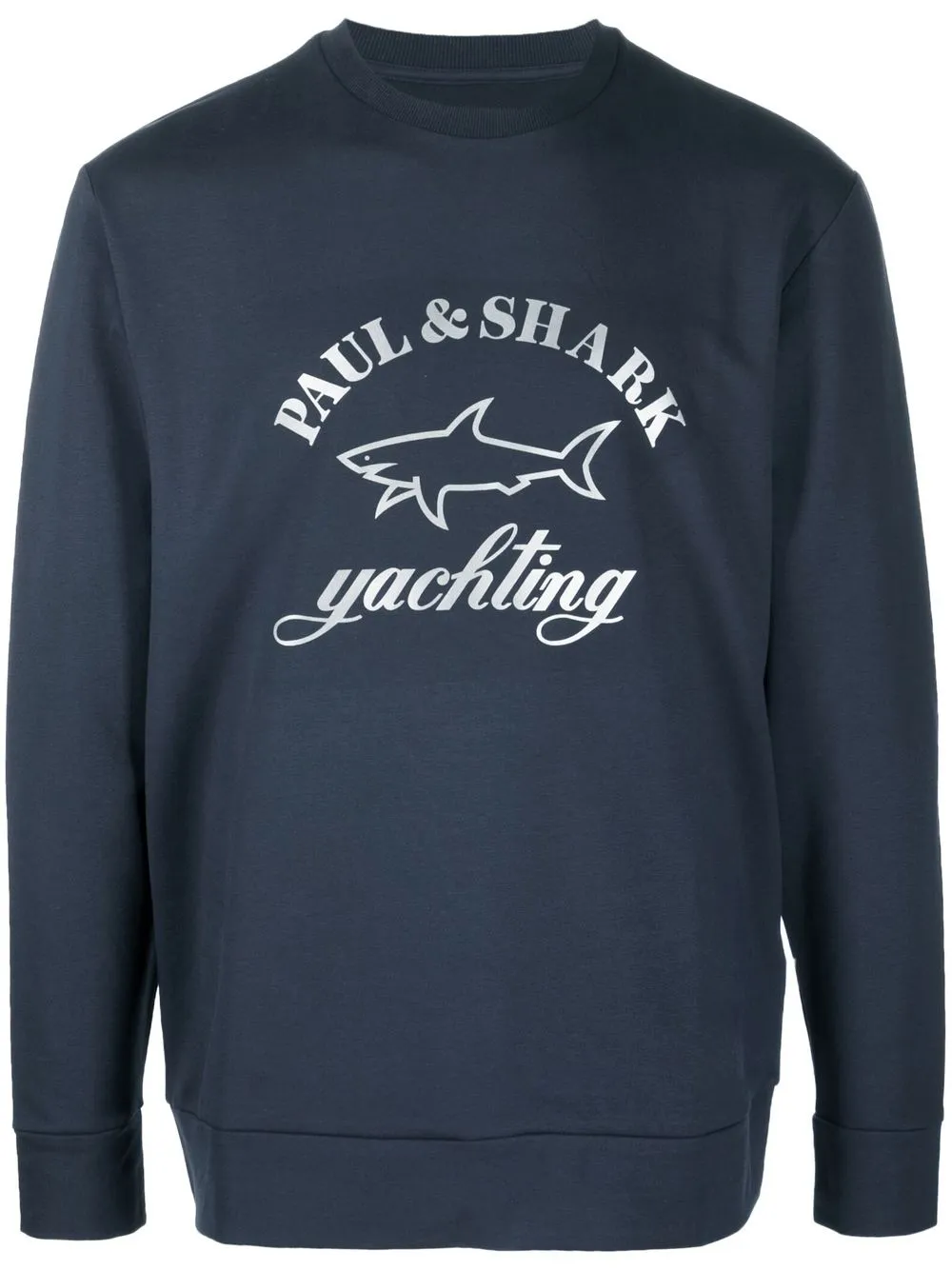 

Paul & Shark sudadera con logo estampado - Azul