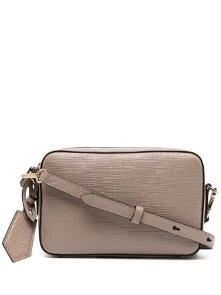 Smythson top-zip Leather Crossbody Bag - Farfetch