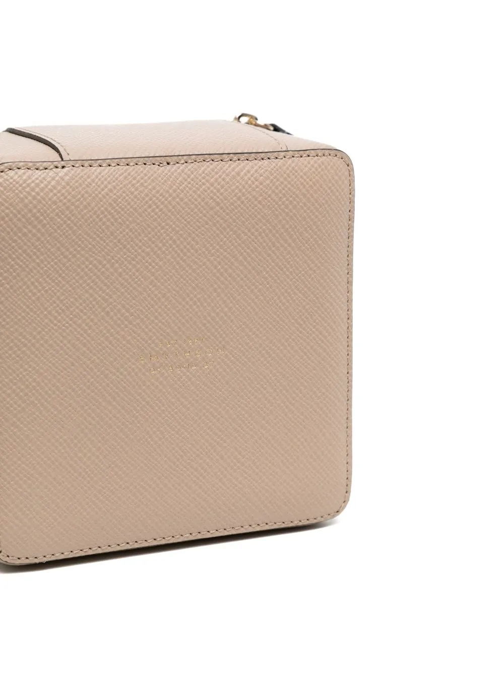 Smythson Box Mit Logo In Neutrals