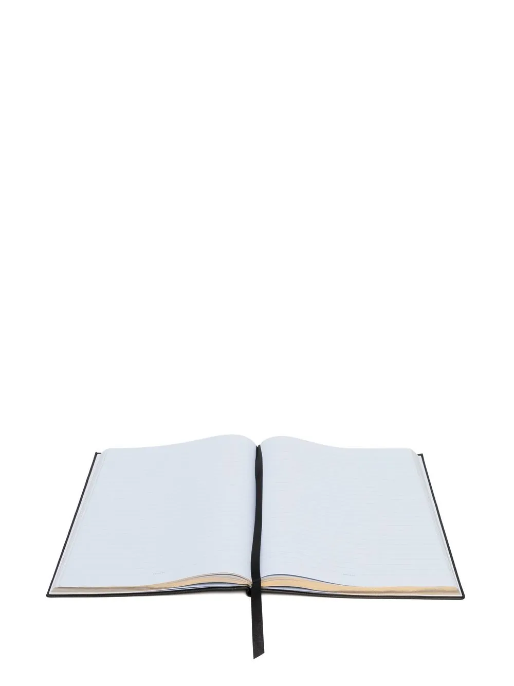 Smythson Notizbuch Aus Leder Mit Logo-print In Black
