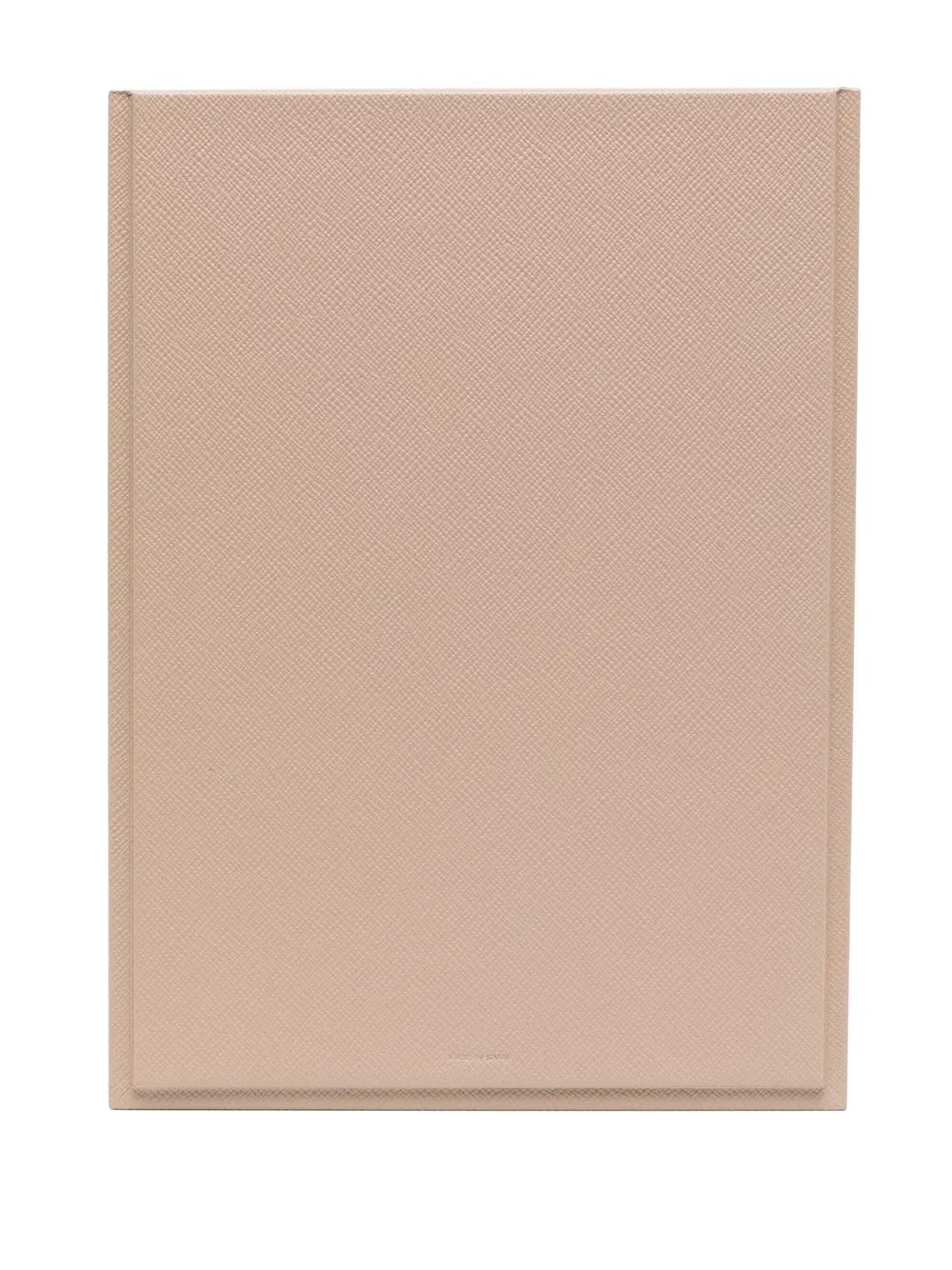 Smythson Rectangle-shape Leather Tray In Neutrals