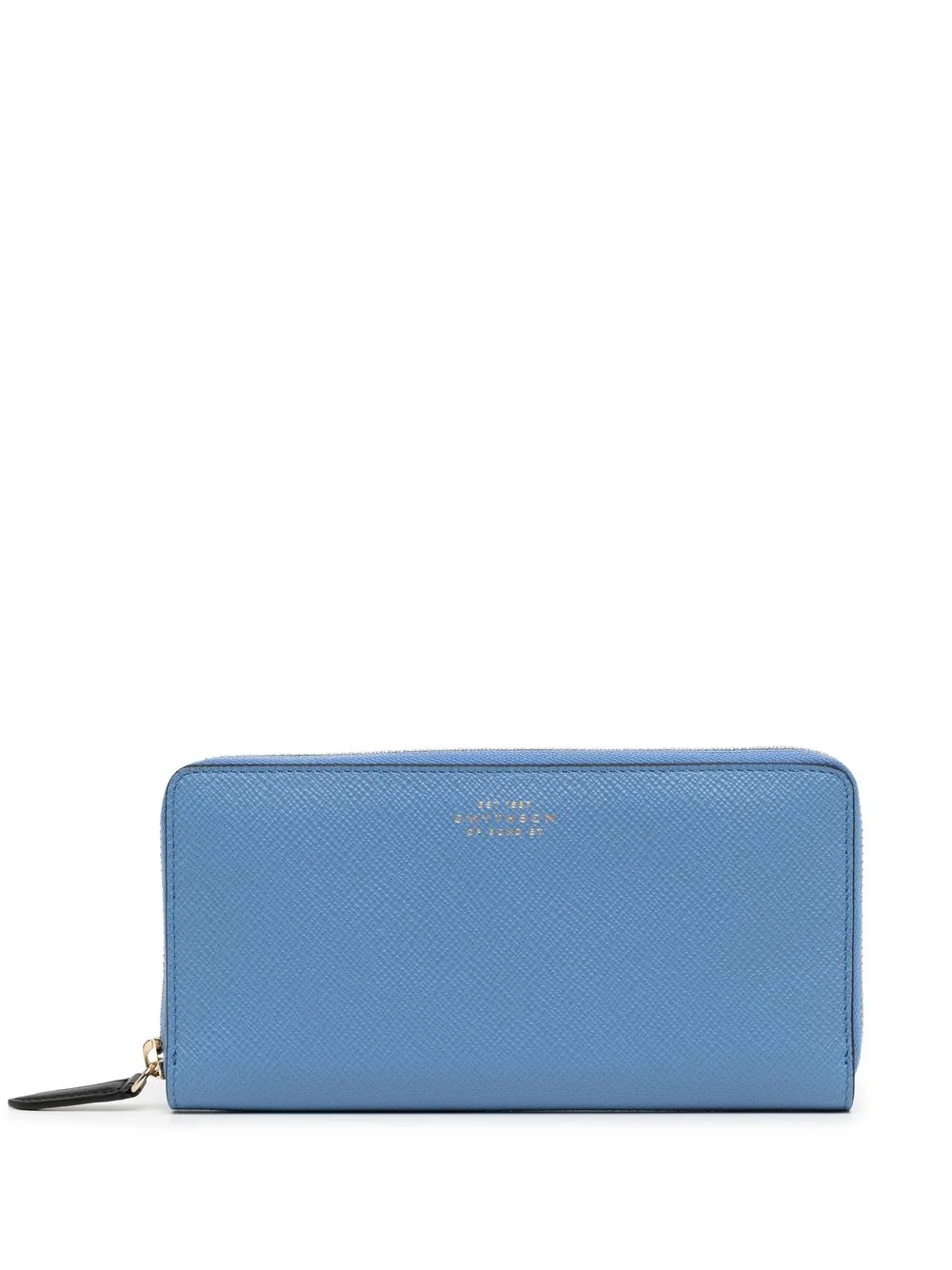 

Smythson cartera con cierre - Azul