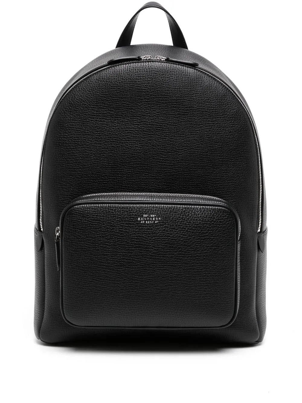 

Smythson mochila granulada - Negro