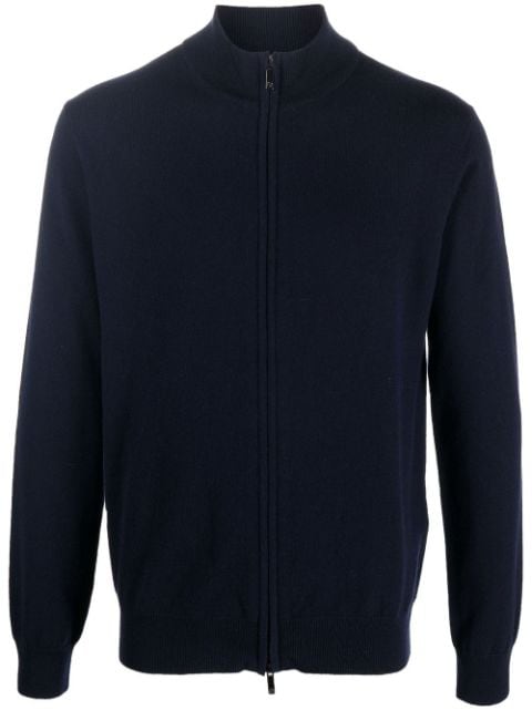 Giorgio Armani zip-up long-sleeve cardiga