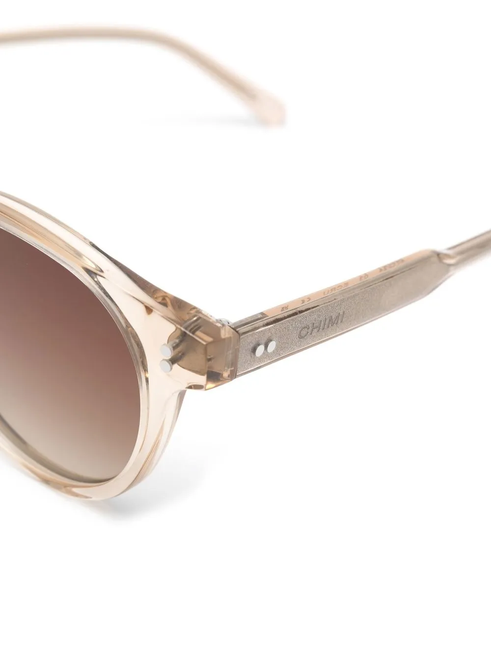  Chimi 03 Round-frame Sunglasses - Neutrals 