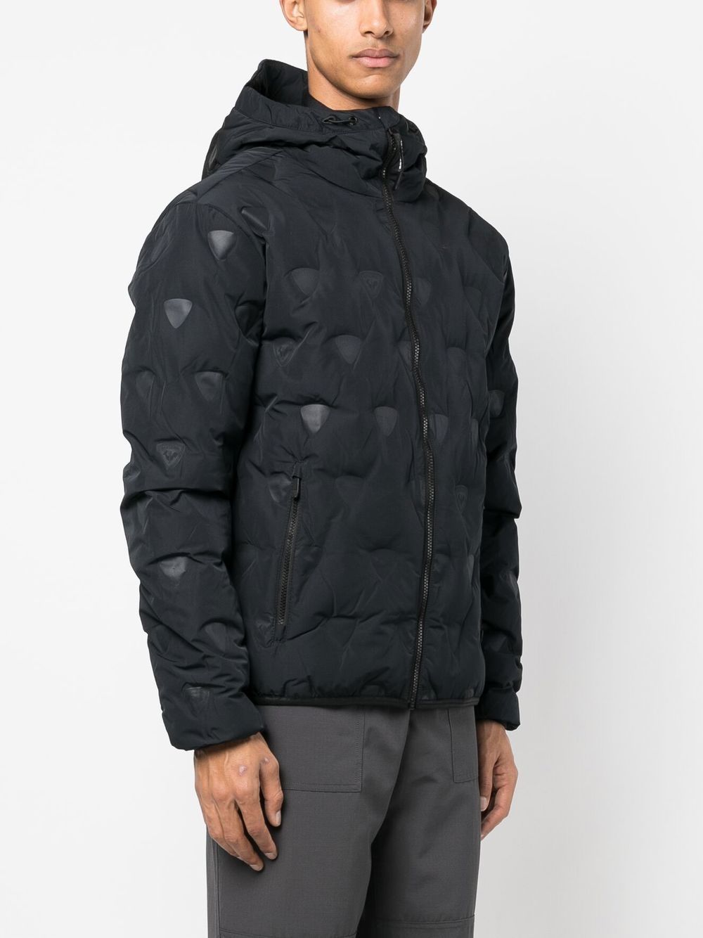 Shop Rossignol Welded Quiltshield Jacket In 黑色