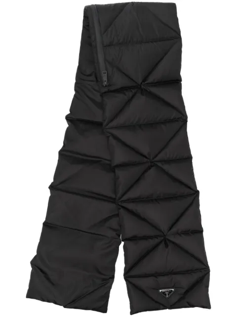 Prada Re-Nylon extractable-hood padded scarf
