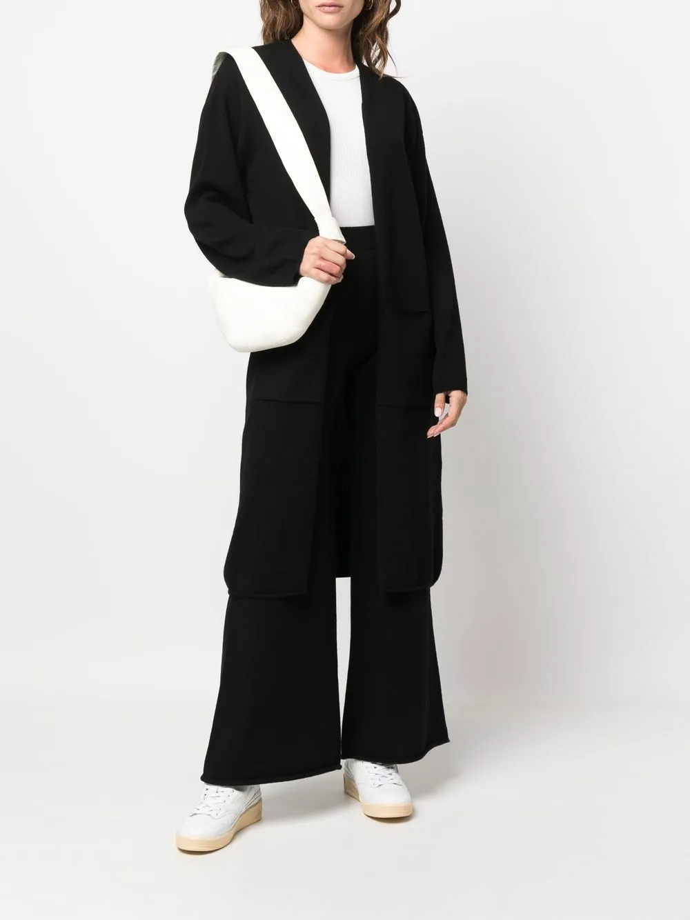Drapped Cashmere Cardigan
