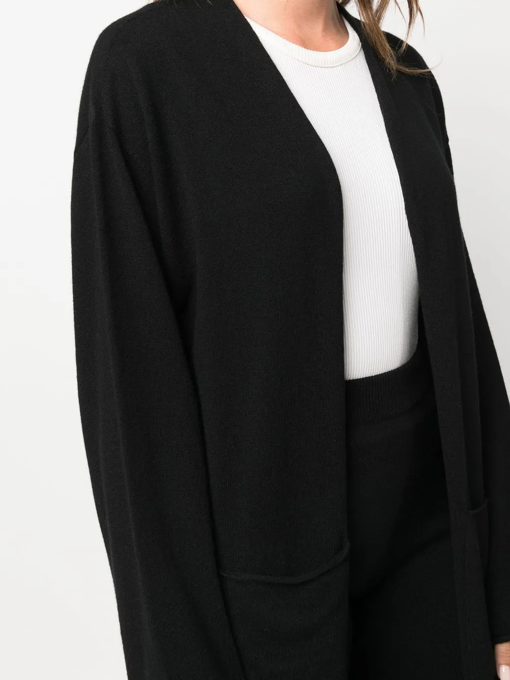 Drapped Cashmere Cardigan