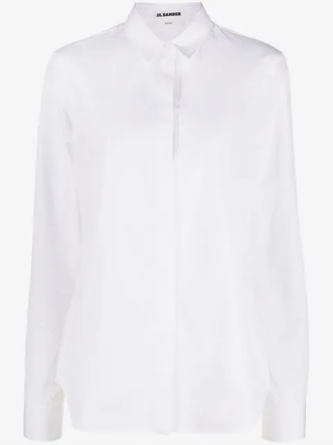 Jil Sander cotton long-sleeve shirt